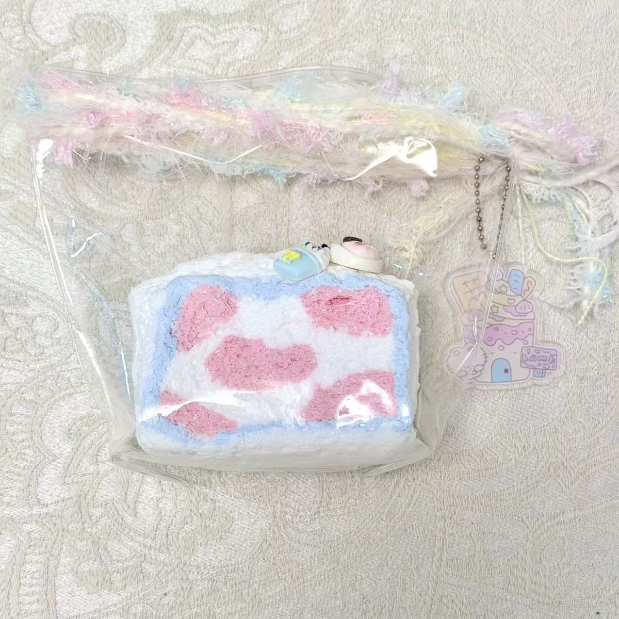 lamb squishy 两个トーストスクイーズ