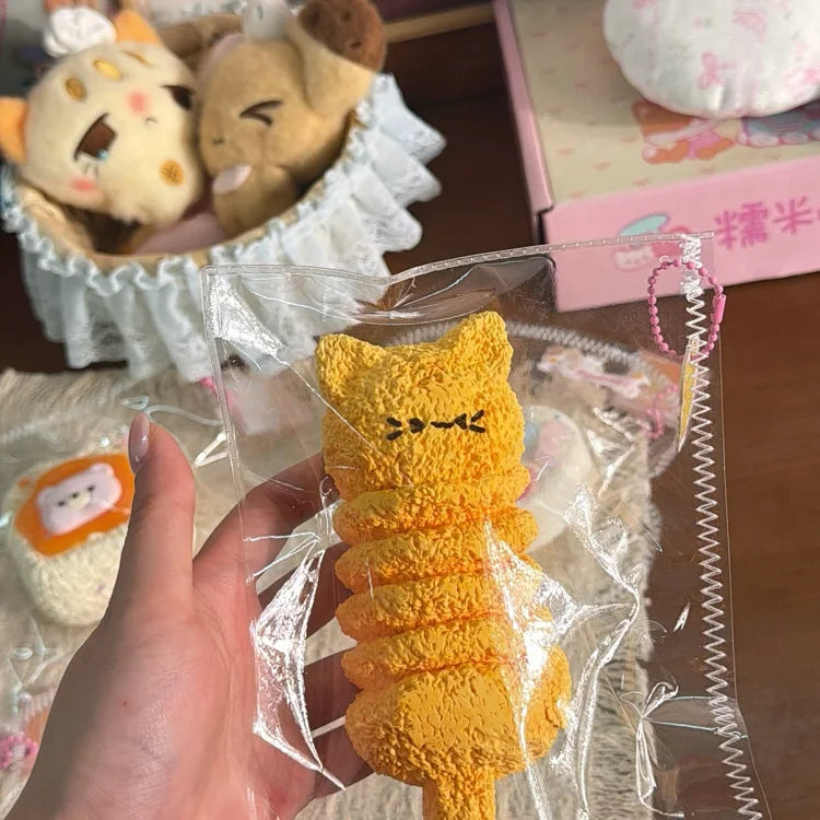 nuomi studio 揚げ物モチーフのスクイーズシリーズ