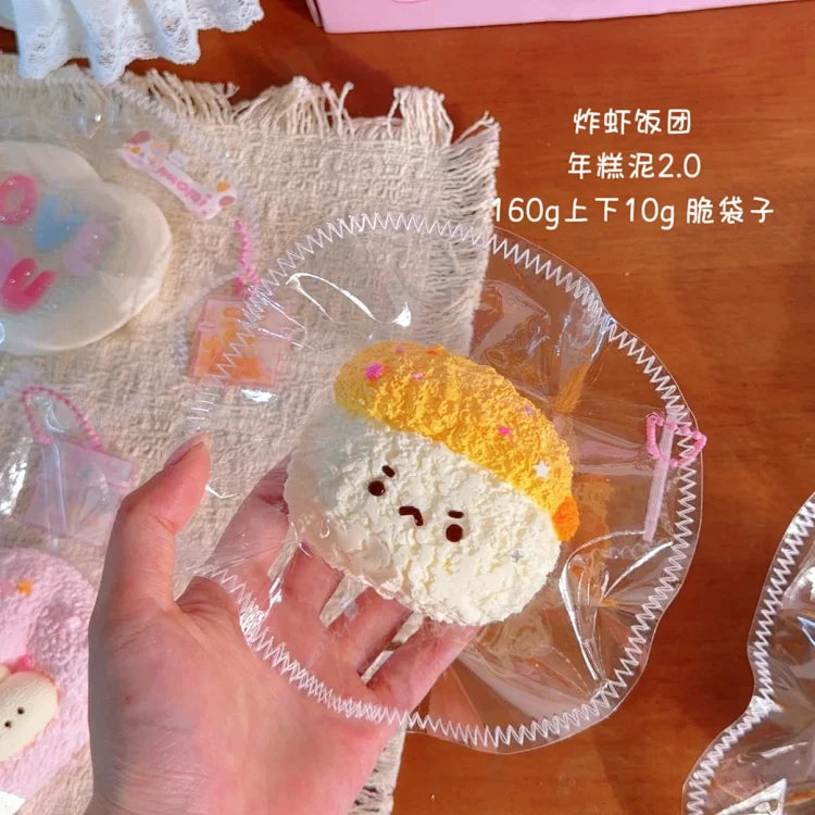 nuomi studio 揚げ物モチーフのスクイーズシリーズ