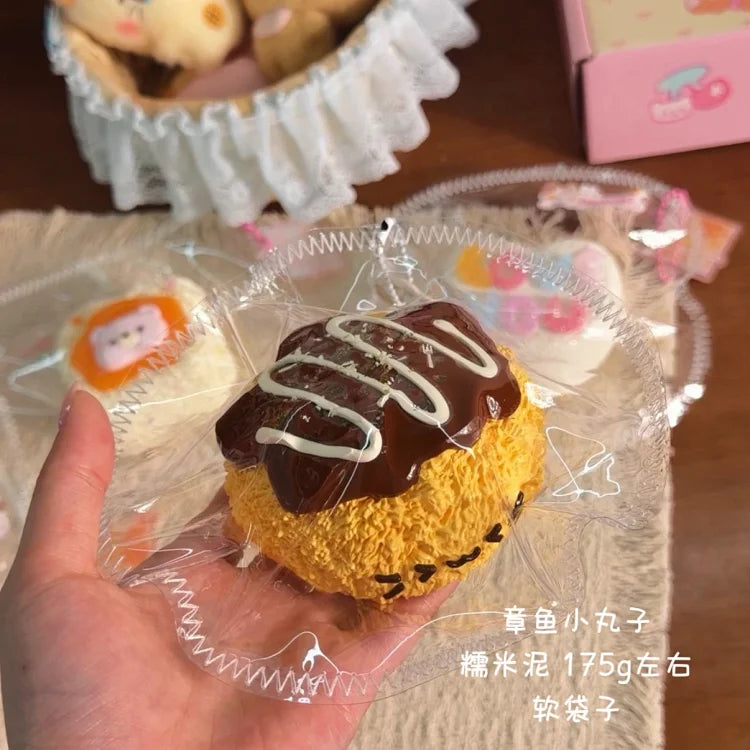 nuomi studio 揚げ物モチーフのスクイーズシリーズ