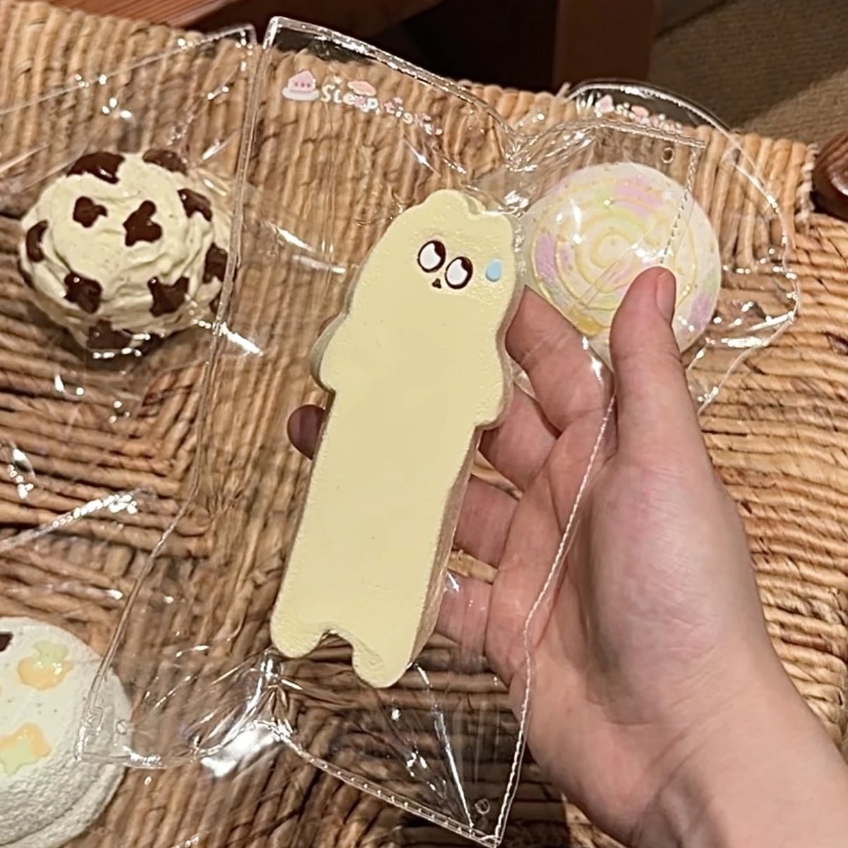 SleepTight干黏土 7月新作スクイーズ